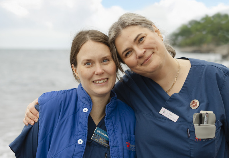 Två sjuksköterskor
