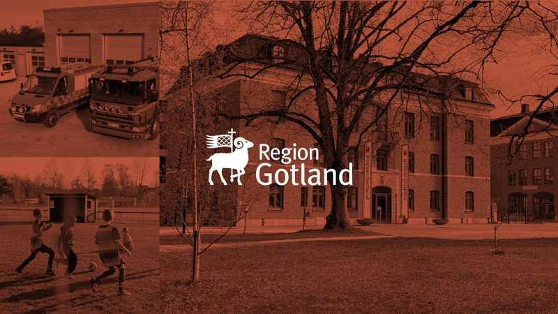 Montage Region Gotlands verksamhet