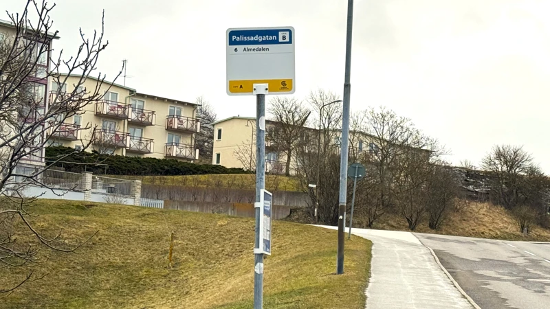 hållplats Palissadgatan